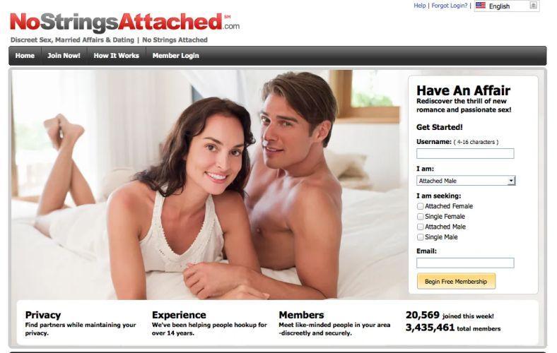 Avis sur NoStringsAttached.com - Rencontres sans engagement
