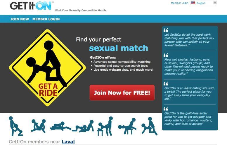 Avis sur GetItOn.com - Trouver des Plans sans lendemain